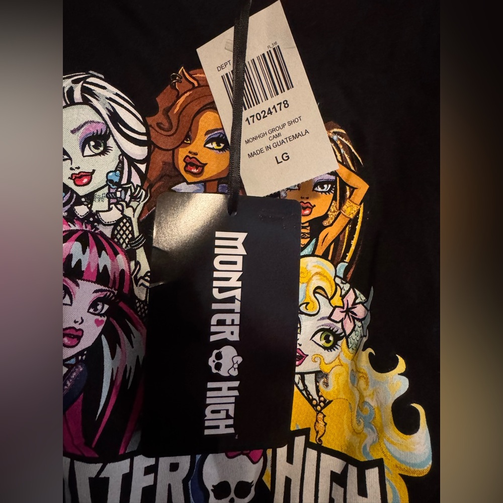 Monster High Cropped Tank Top - Picture 2 of 4